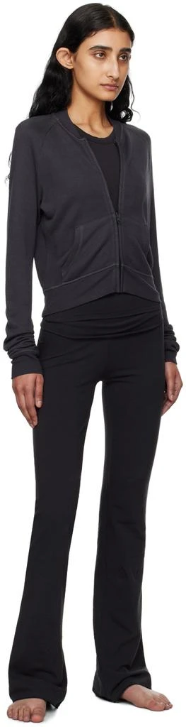 SKIMS Black Cotton Jersey Crew Neck Tank Top 5