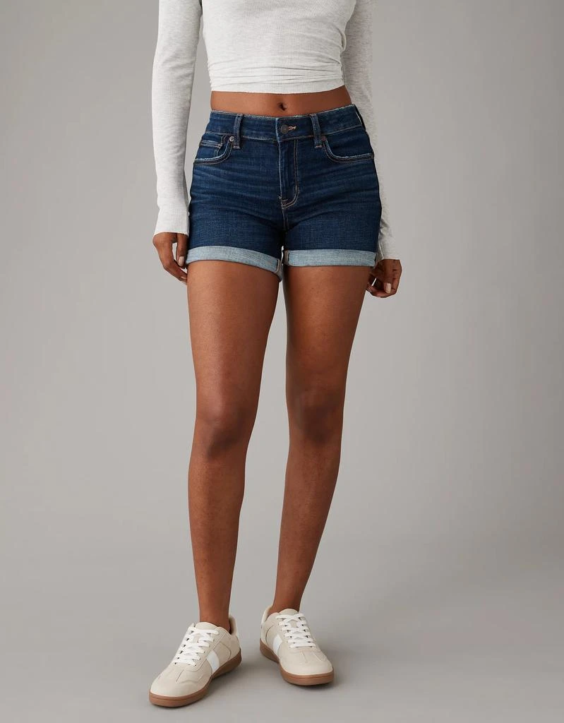 AE AE Next Level Low-Rise Denim Midi Short 6