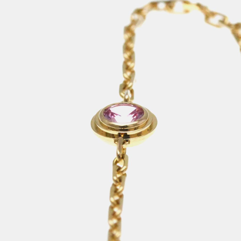 Cartier Cartier 18K Rose Gold and Sapphire d'Amour Chain Bracelet
