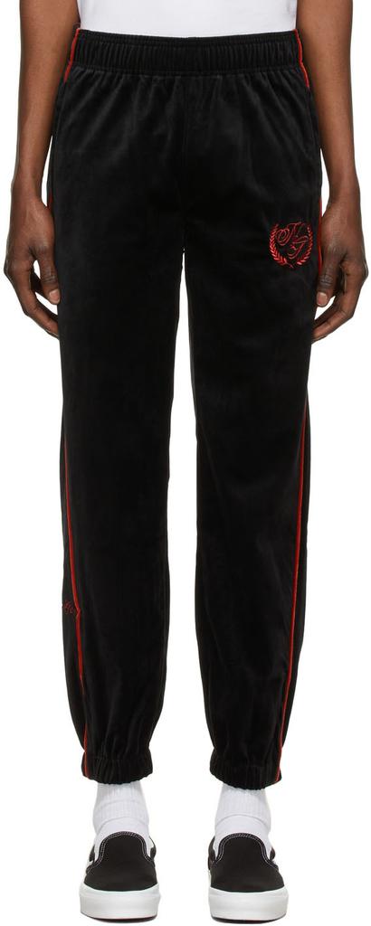 Noon Goons Black Polyester Track Pants