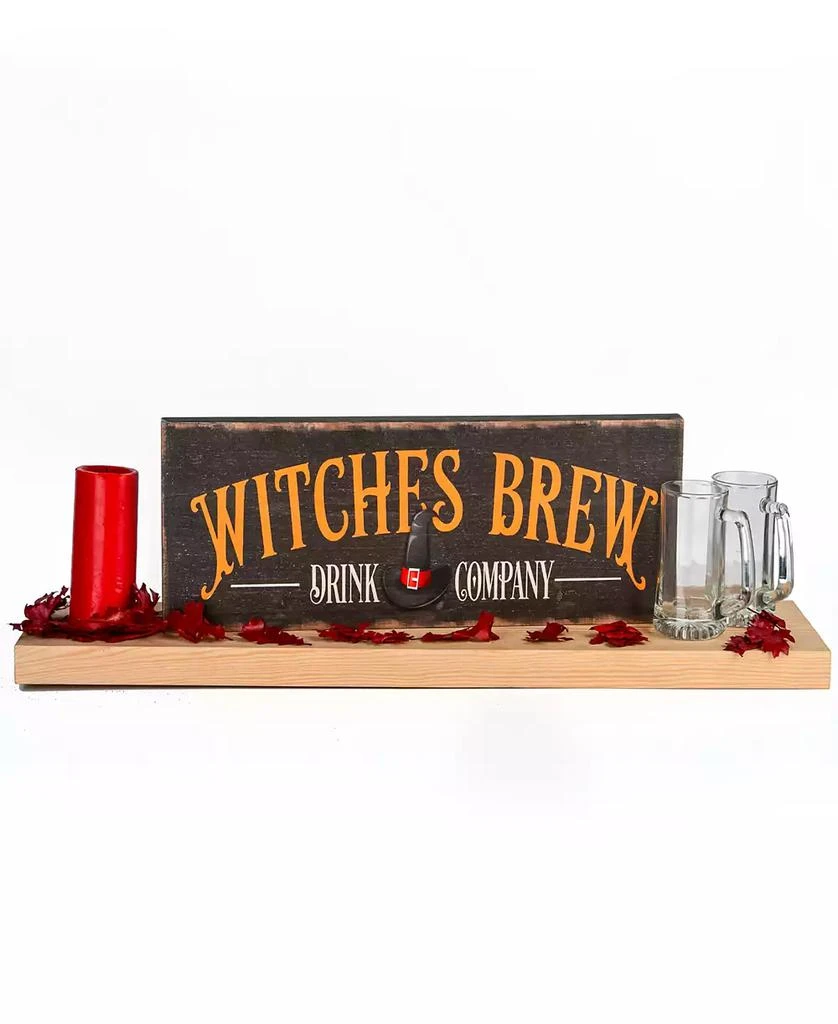 National Tree Company 24" Halloween 'Witches Brew' Wall Sign 2