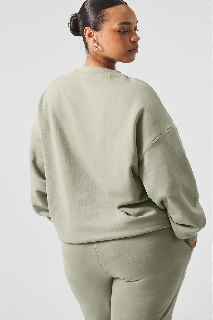 Alo Accolade Crew Neck Pullover - Limestone 7