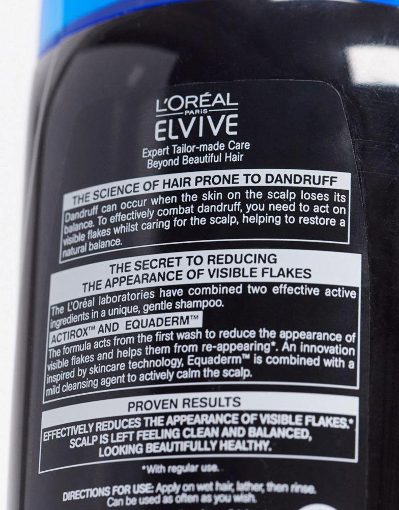 L'Oreal Elvive L'Oreal Elvive Men Anti Dandruff Normal Hair Shampoo 500ml 3