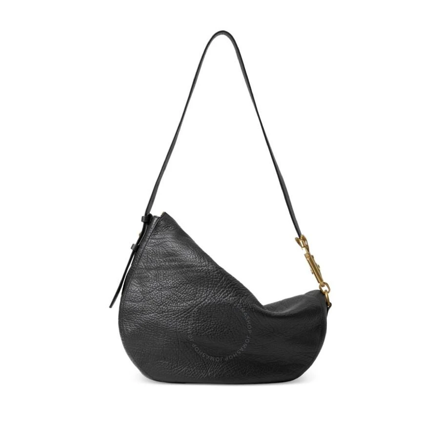 Burberry Medium Knight Ring Detailed Leather Shoulder Bag 2