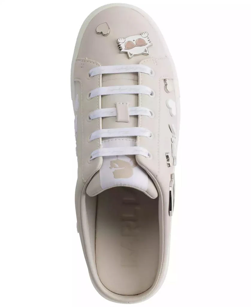 Karl Lagerfeld Paris Women's Cambria Embellished Slip-On Sneakers 4