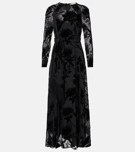 zimmermann black floral dress Enies Lobby Arc Nico Robin Black Dress Party Carnival Halloween Cosplay  Costume