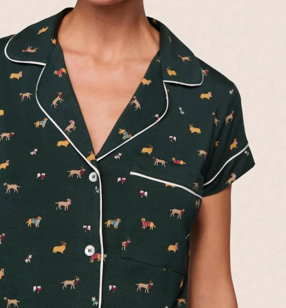 Eberjey Eberjey - Gisele Printed Short Pajama Set 3