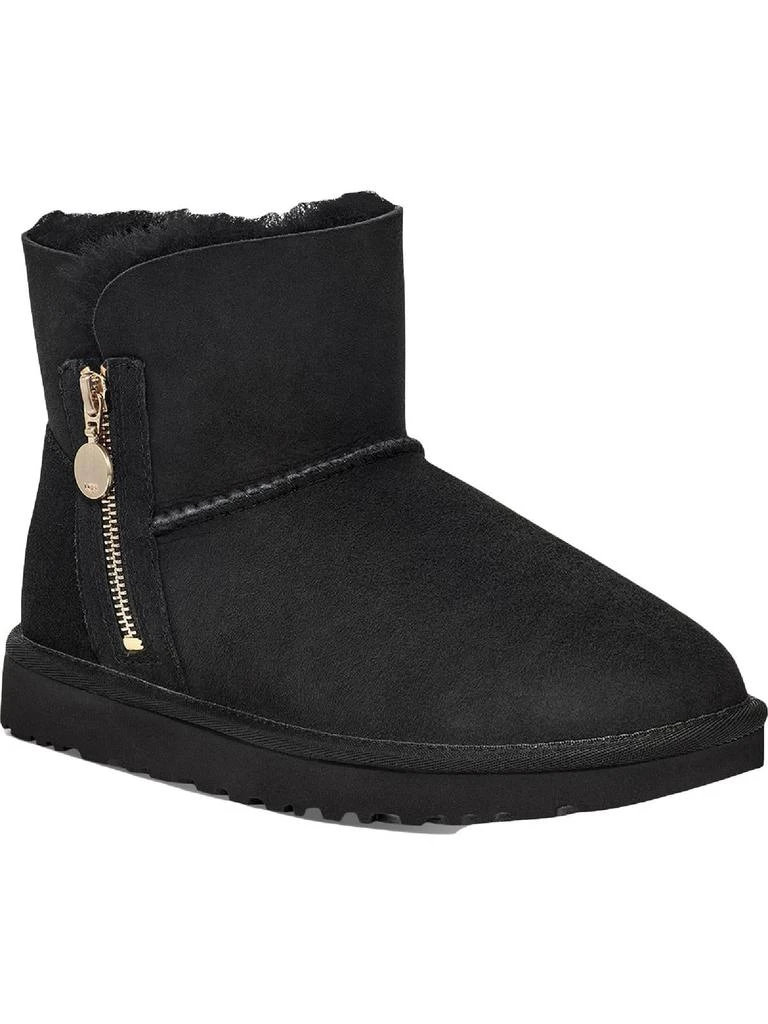 UGG Bailey Zip Mini Womens Suede Ankle Boots 4