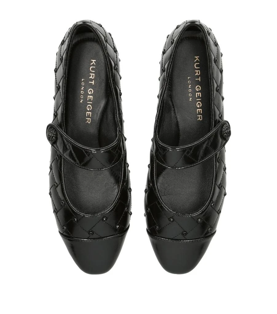 Kurt Geiger Embellished Mayfair Ballet Flats 3