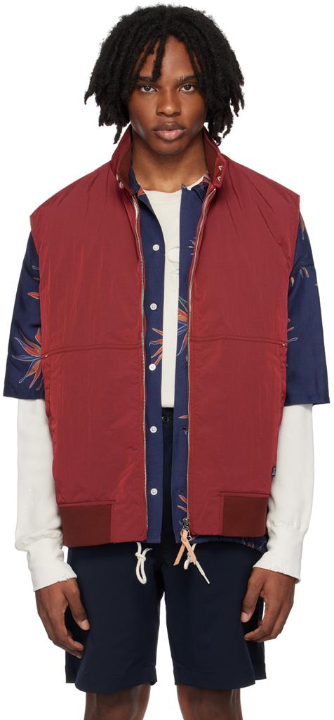 nanamica Navy KODENSHI Wool Vest - Gilets - BeyondStyle nanamica Navy KODENSHI Wool Vest - Gilets - BeyondStyle