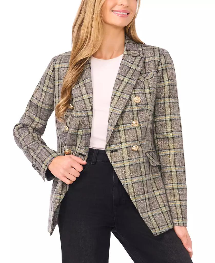 Shop Heart Button Double Breasted Blazer on Sale at BeyondStyle