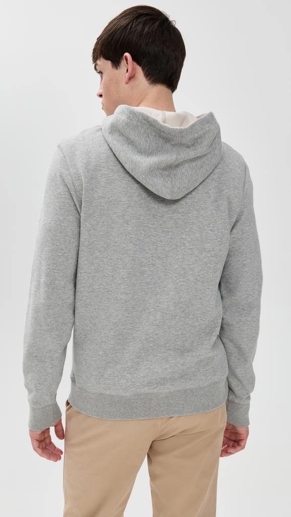 Billy Reid Rib Hoodie Pullover