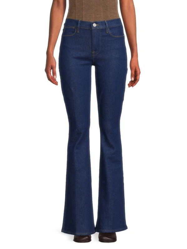 FRAME Le Mid Rise Flare Jeans 1