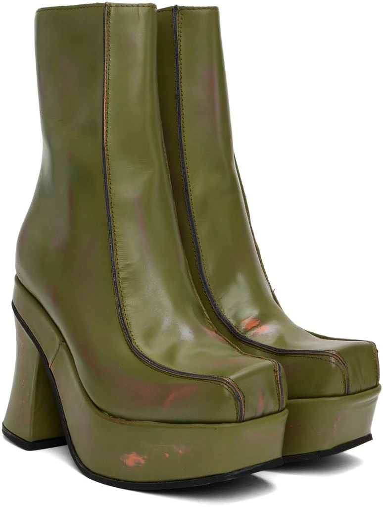 Eckhaus Latta Green Climax Boots 4