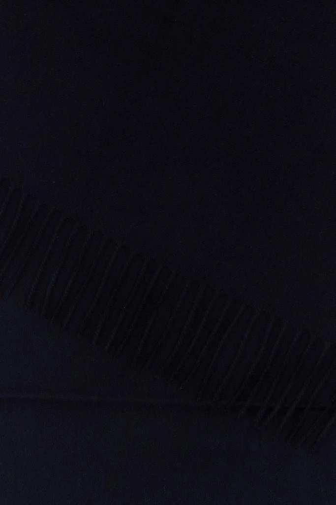 Johnstons of Elgin Midnight blue cashmere scarf 2