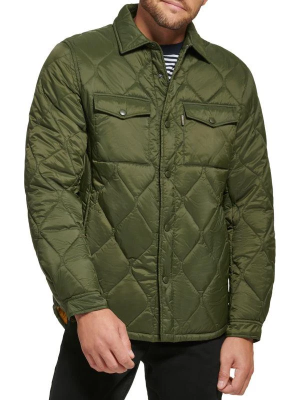 Calvin Klein Quilted Shirt Jacket 1
