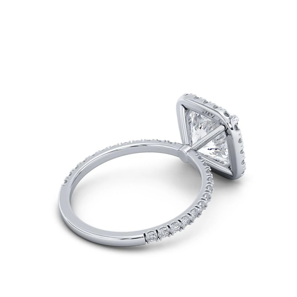 SSELECTS 3 Carat F Color Vs2 Certified Engagement Ring 3