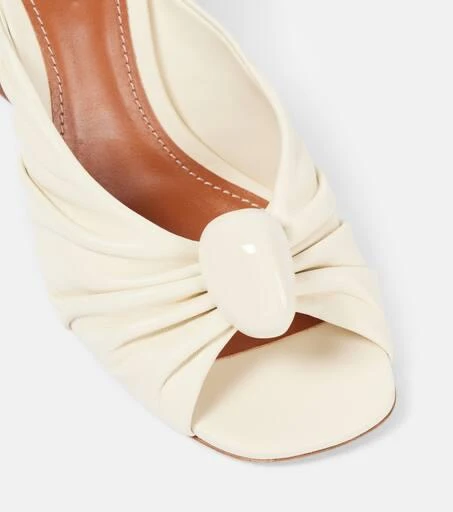 Zimmermann Gleam 85 leather mules 5
