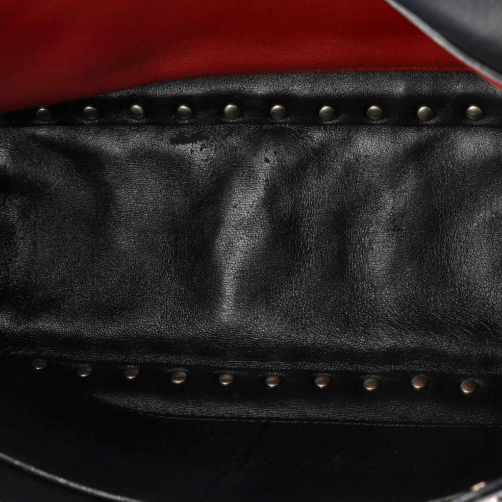 Valentino Rockstud Spike Flap Bag Quilted Leather Large 5