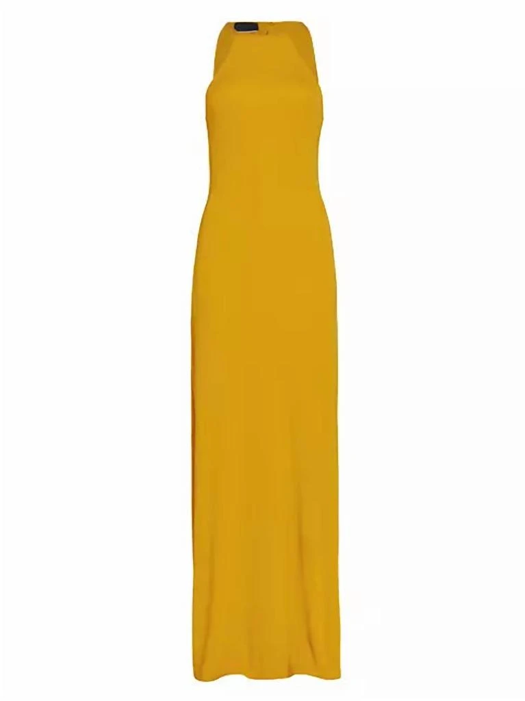 Nili Lotan Lucette Dress In Mustard 1