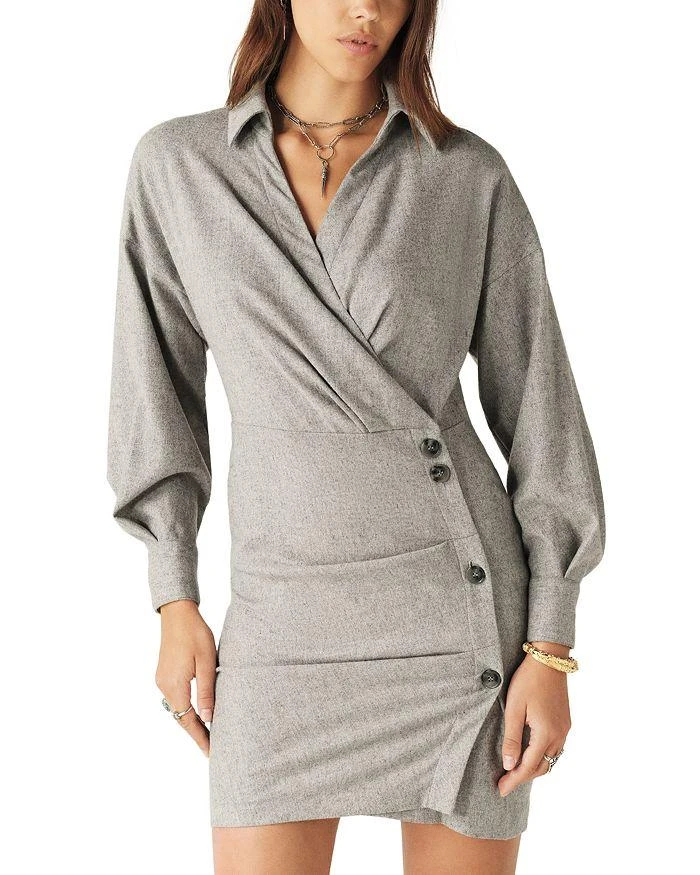 ba&sh Fastway Faux Wrap Dress 1