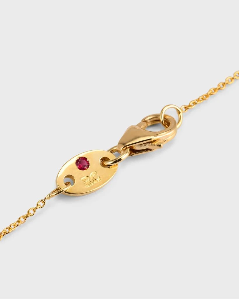 Roberto Coin 18K Gold Ruby Station Bracelet 4