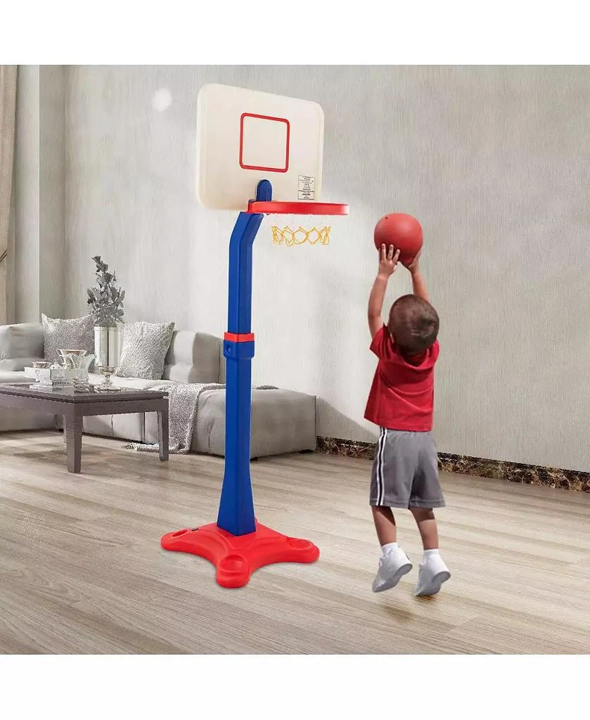SUGIFT Kids Adjustable Height Basketball Hoop Stand 7