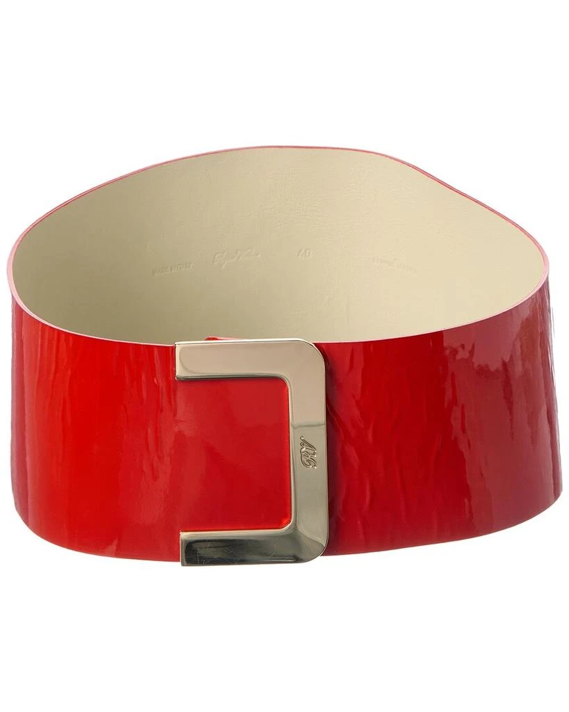 Roger Vivier Patent Belt