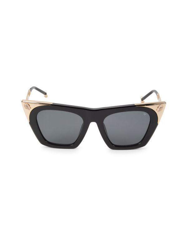 Philipp Plein 52MM Cat Eye Sunglasses