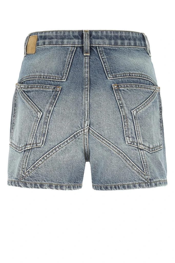 Palm Angels Denim Star shorts 1