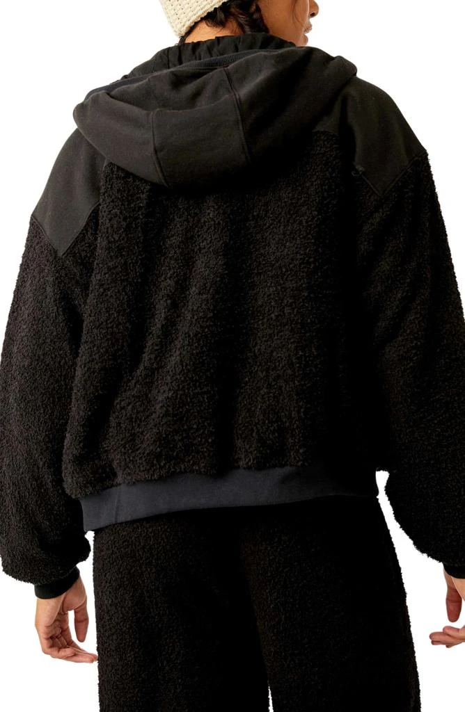 FP Movement by Free People Cuddle Up Front Zip Fleece Hoodie 2