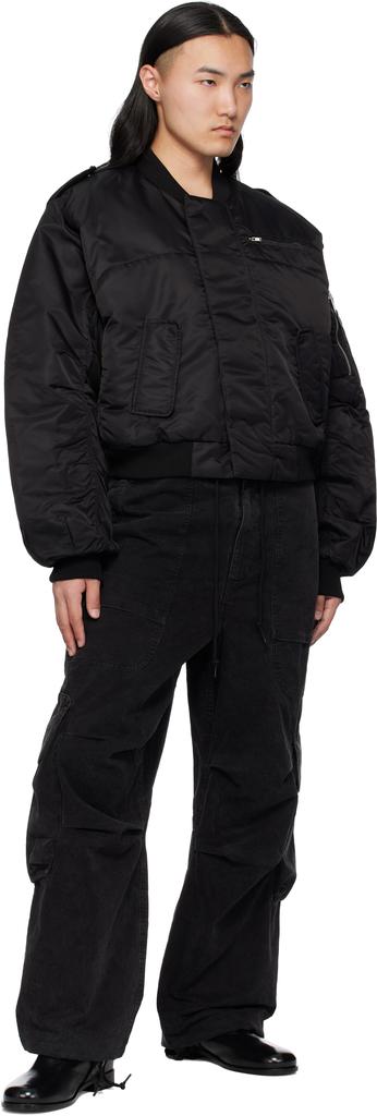 ジャケット・アウター ENTIRE STUDIOS A-2 BOMBER sizeS black Entire Studios Black A-2 Bomber Jacket - Jackets - Compare