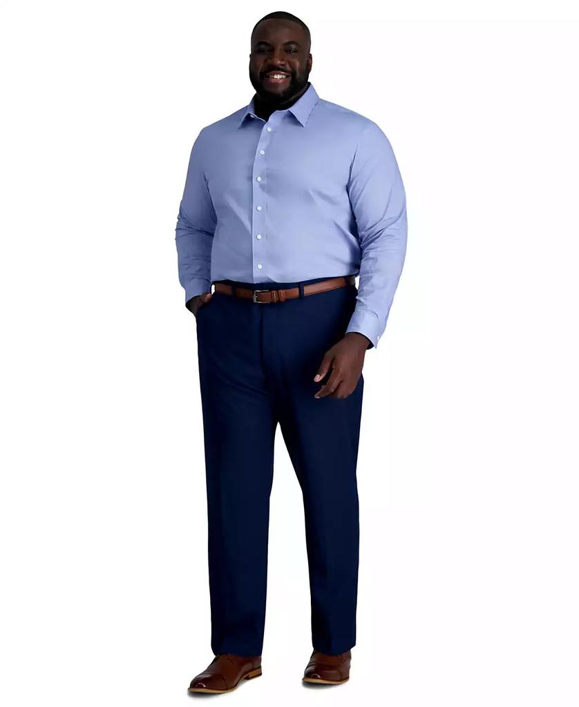 Haggar Men's Big & Tall Classic-Fit Premium Comfort Dress Shirt