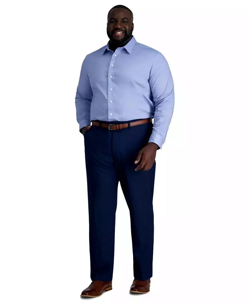 Haggar Men's Big & Tall Classic-Fit Premium Comfort Dress Shirt 2