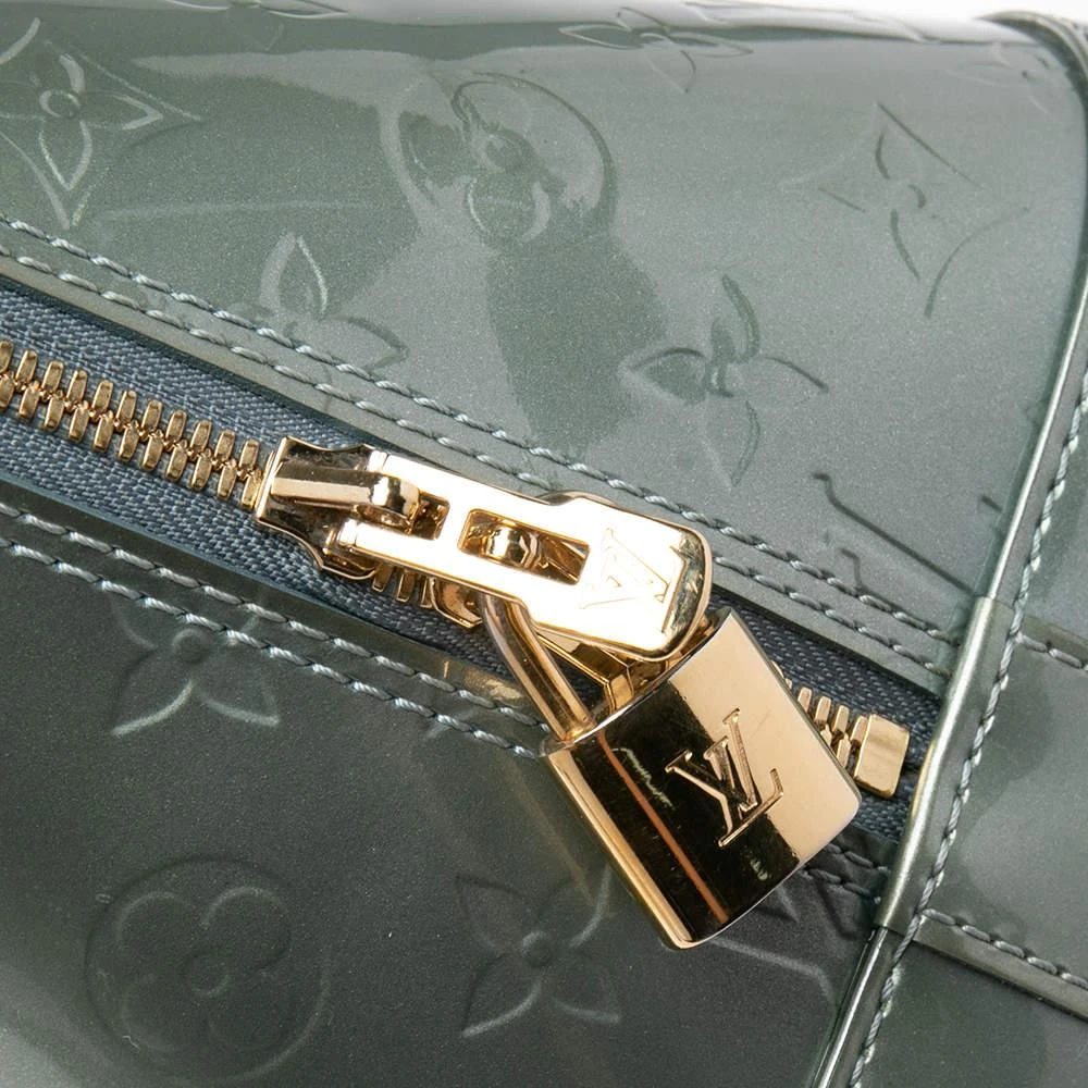 Louis Vuitton Louis Vuitton Givre Monogram Vernis Alma GM Bag 10
