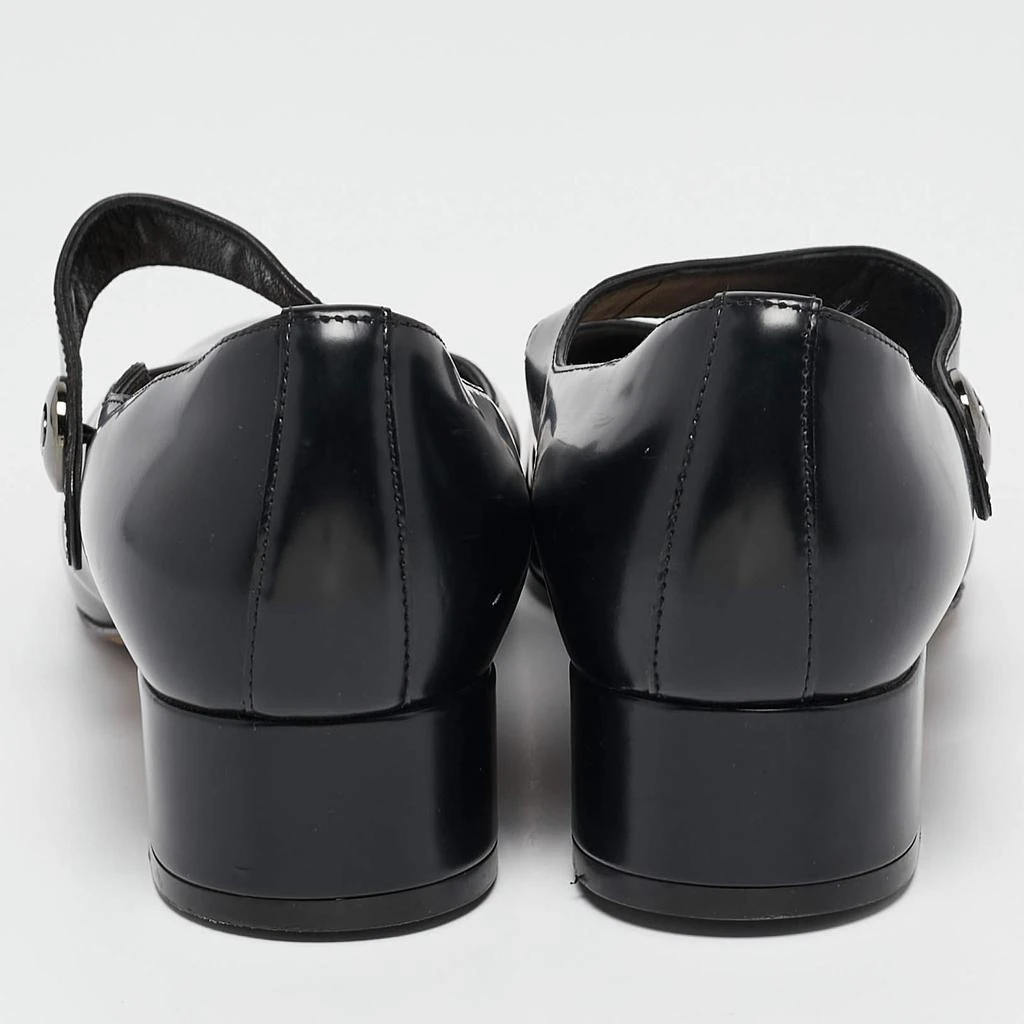 Dior Dior Black Leather D-Doll Mary Jane Pumps Size 38 6