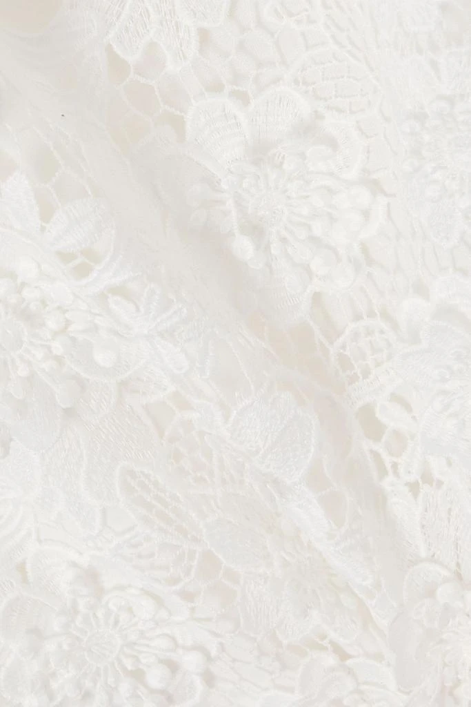 Zimmermann Raie guipure lace mini dress 4