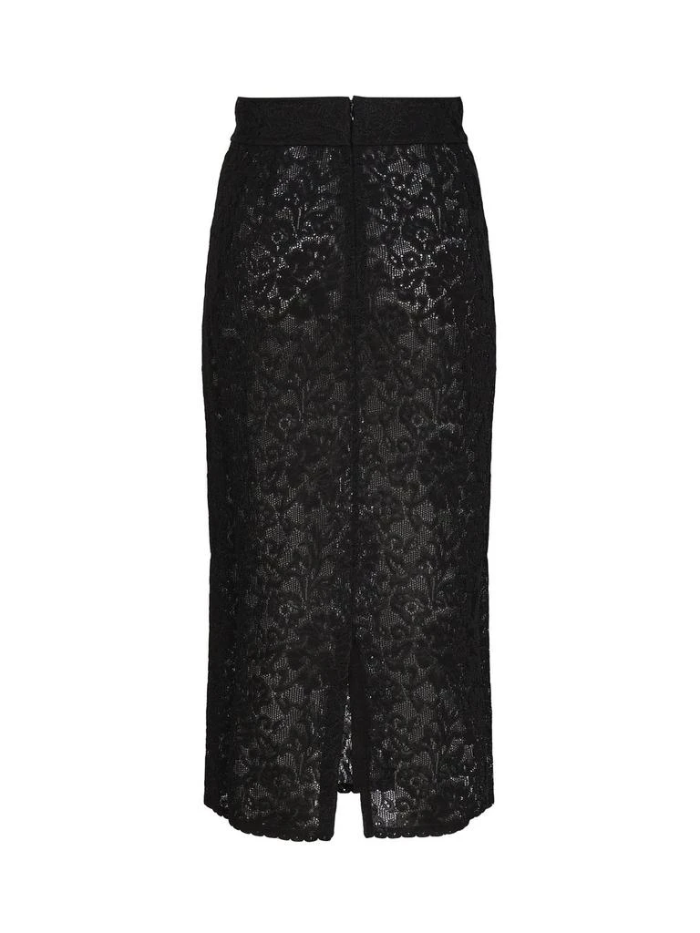 Dolce & Gabbana Dolce & Gabbana Lace-Stitch Calf-Length Skirt 2
