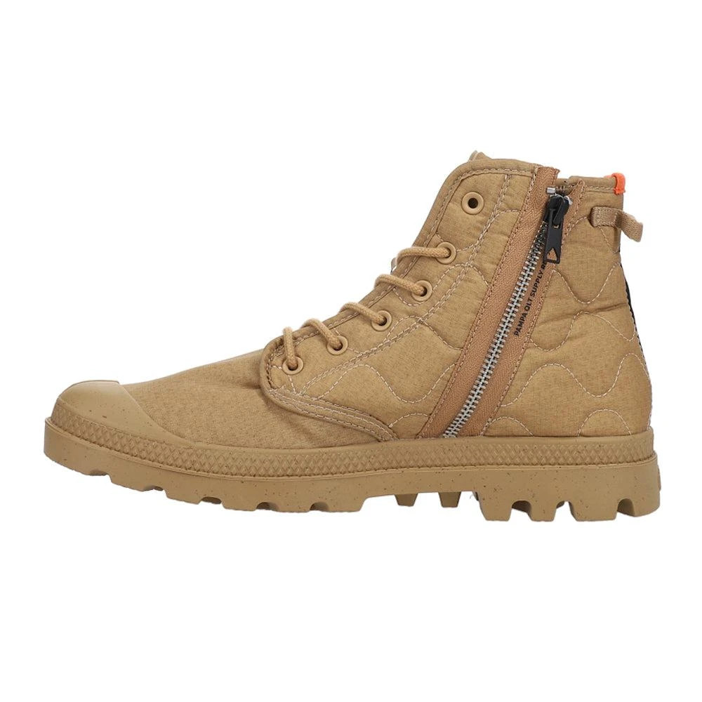 Palladium Pampa RE Quilted Round Toe Lace Up Boots 3