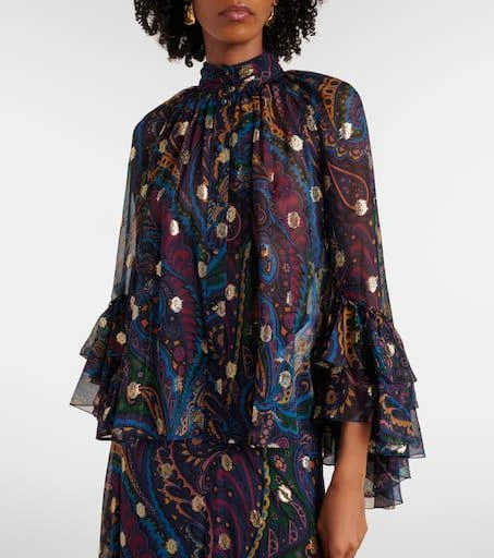 ETRO Paisley silk blouse 6