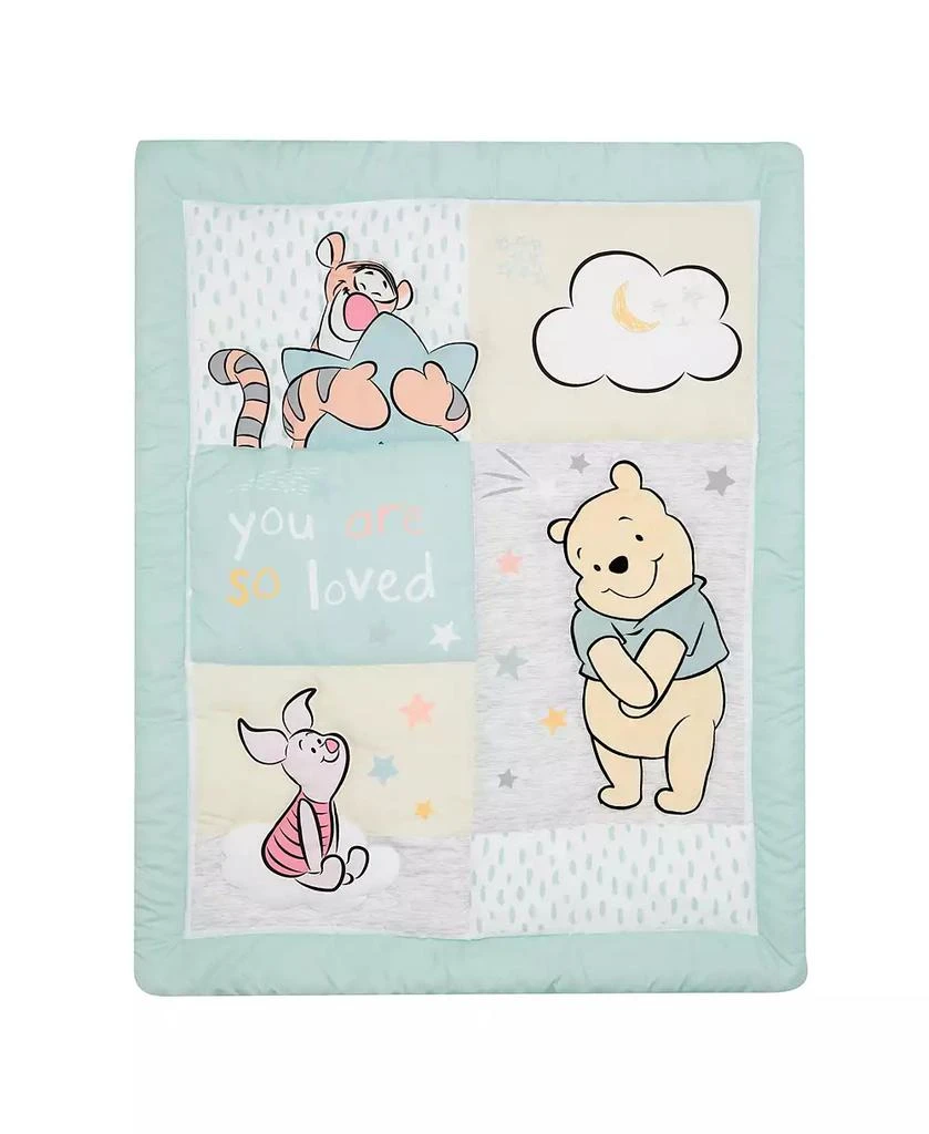 Lambs 
Ivy Baby Disney Winnie the Pooh Hugs 3-Piece Nursery Crib Bedding Set 7
