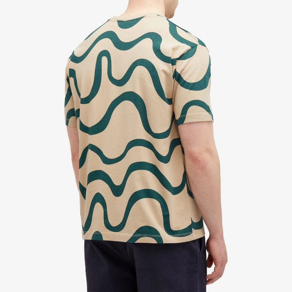 By Parra By Parra Sound Waved T-Shirt 3