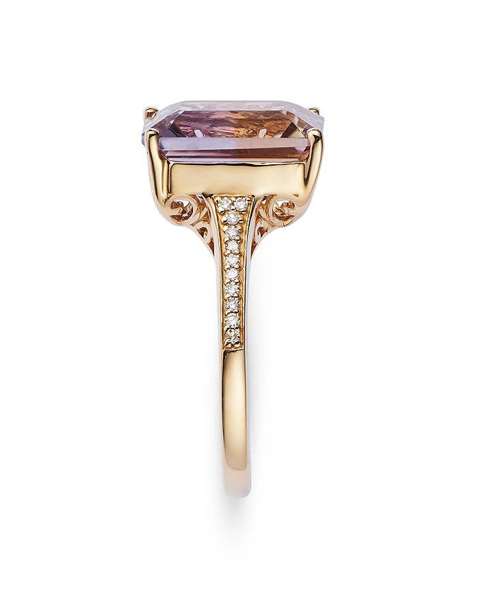 Bloomingdale's Fine Collection Ametrine & Diamond Ring in 14K Yellow Gold - Exclusive 4