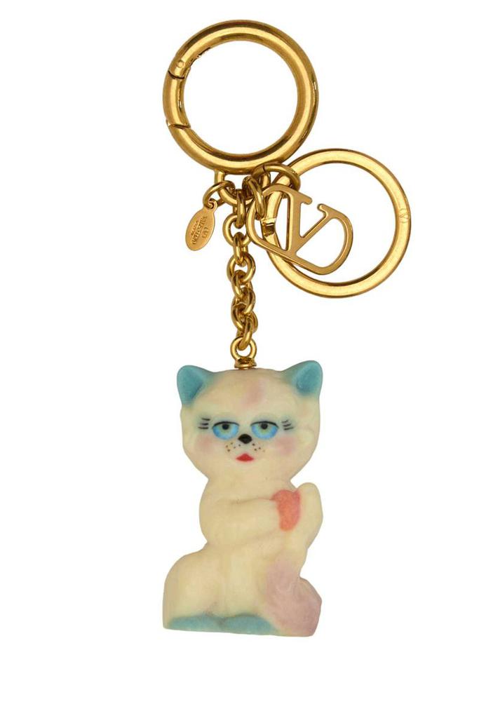 Multicolor Metal And Nylon Le Chat De La Maison Keyring – On Sale