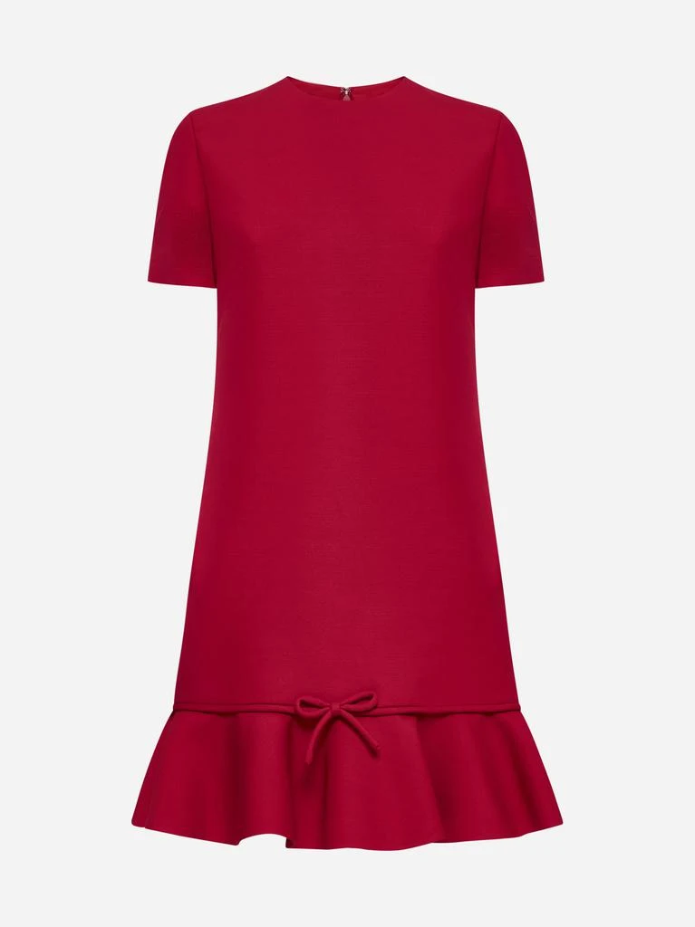 VALENTINO Valentino wool and silk mini dress 1