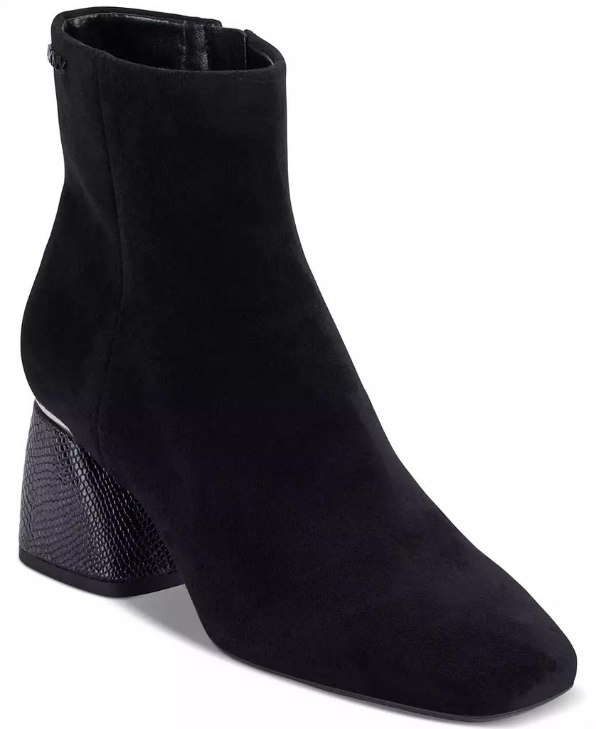 DKNY Women's Caleena Block Heel Dress Boots