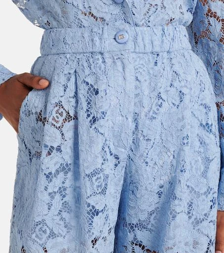 Dolce 
Gabbana Lace wide-leg pants 4