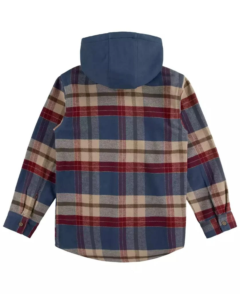 Levi's Big Boys Hooded Flannel Shirt 2