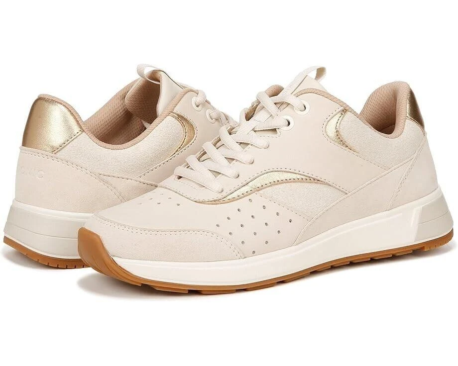 VIONIC Nova I3510M3103 Sneakers Women's Size 9 Cream Suede Athletic Shoes ZPO508 (9,Cream) 1