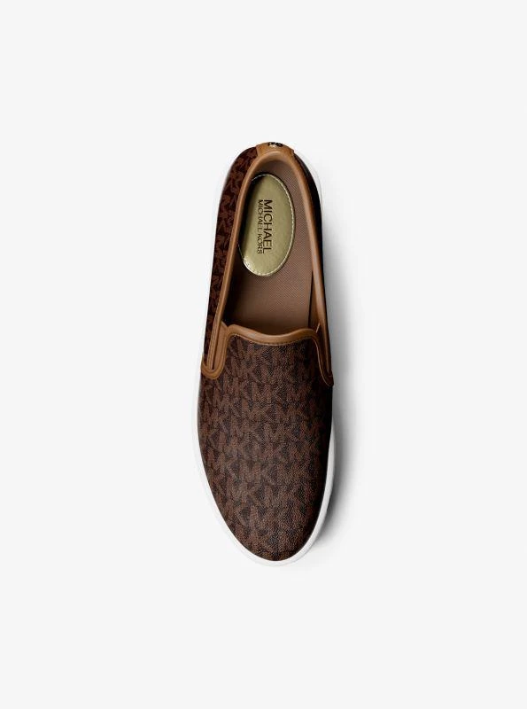 Michael Kors Teddi Signature Logo Slip-On Sneaker 4